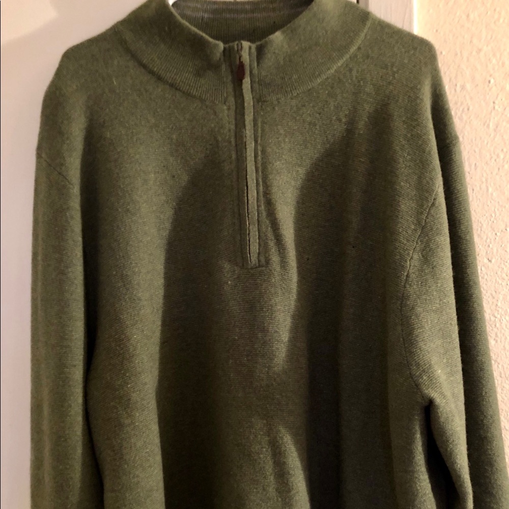 Donald Ross Mens Half Zip Pull Over